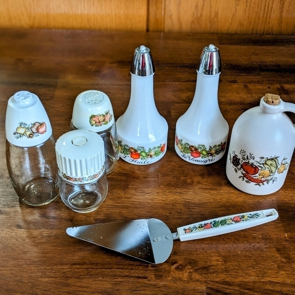 Vintage CorningWare Kitchen 7-Piece Set by Gemco - Picture 7 of 7